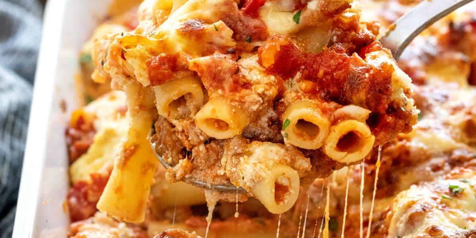 KLASSISCHES GEBACKENES ZITI