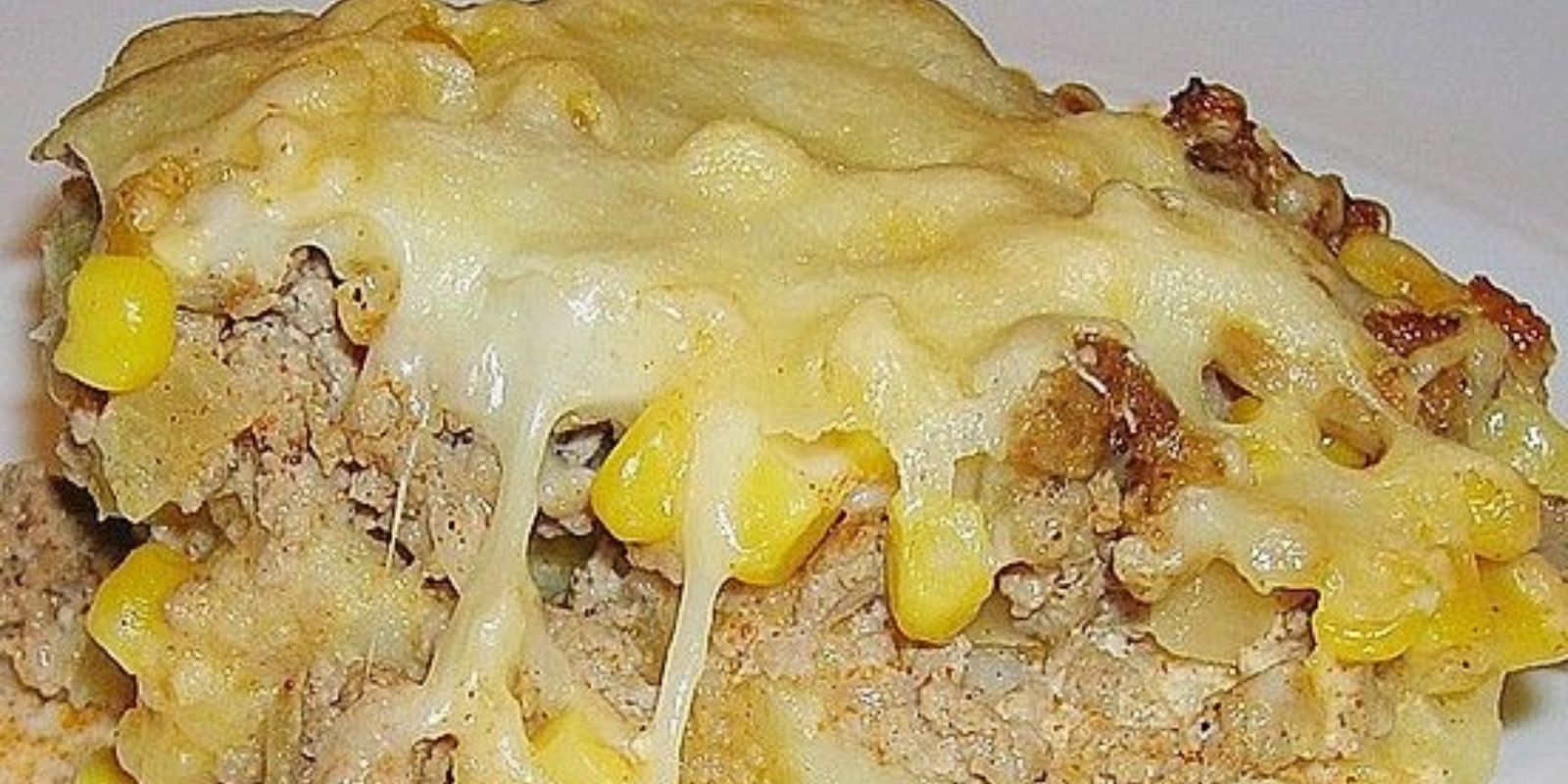 Kartoffel Hack Auflauf in Käsesoße