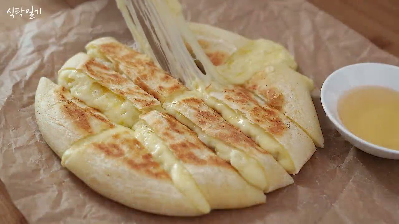 Kartoffelkäsebrot in der Pfanne | Ohne Backofen, ohne Hefe, ohne Ei