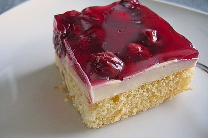 Kirsch – Schmand – Blechkuchen