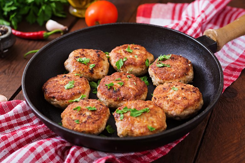 Klassische Frikadellen