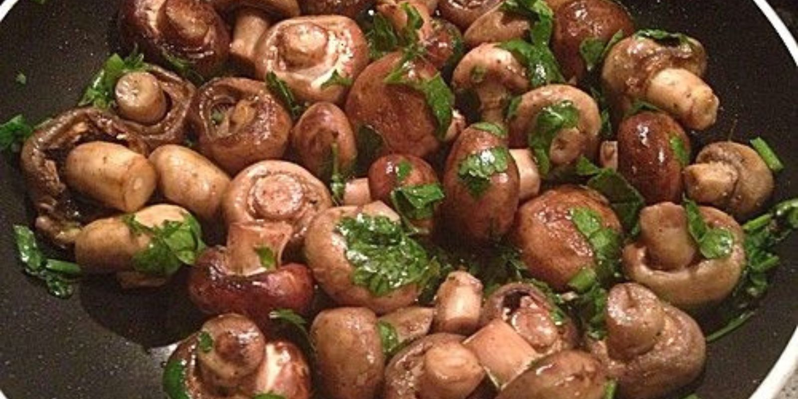 Knoblauch Champignons