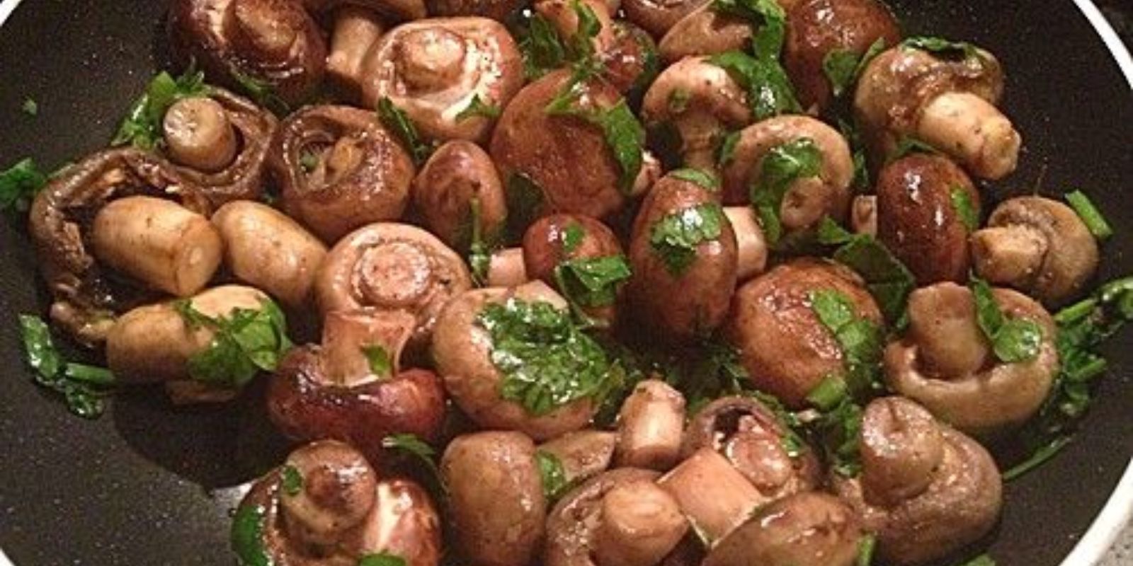 Knoblauch Champignons