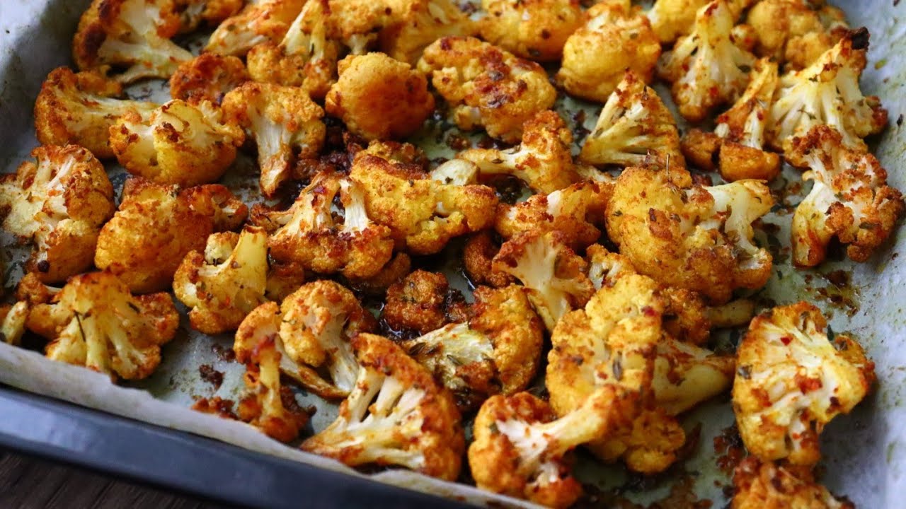 Knuspriger Blumenkohl aus dem Ofen