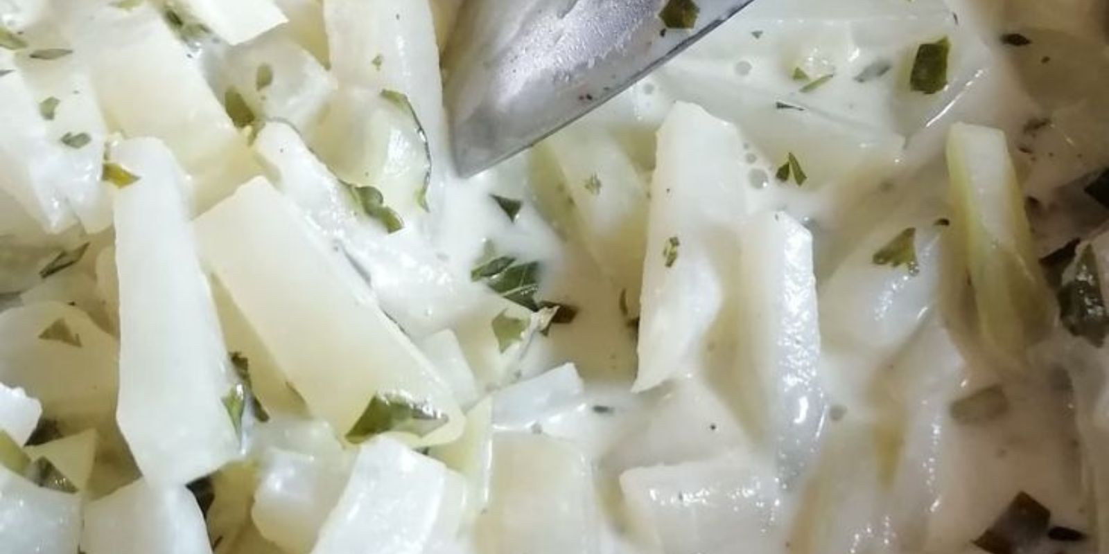 Kohlrabi in Sahnesauce