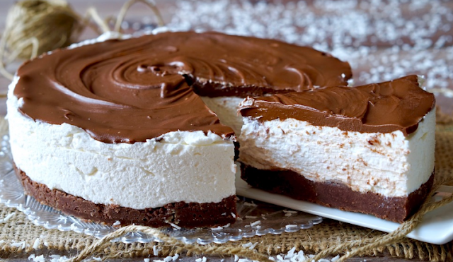 Kokos Käsekuchen ohne backen, von der feinen Sorte