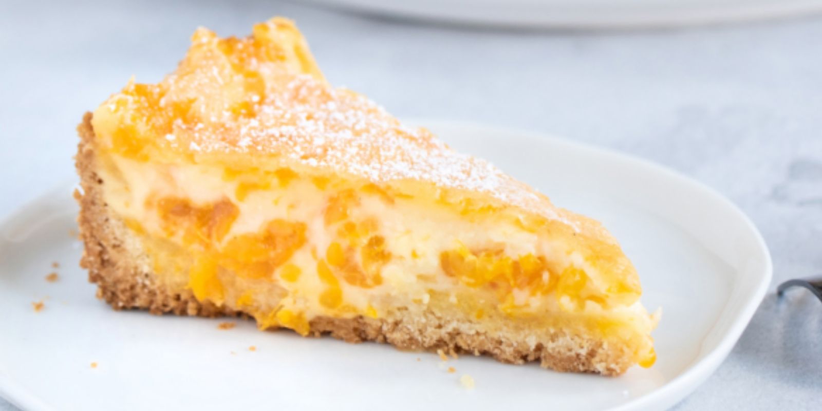 Käsekuchen mit Mandarinen