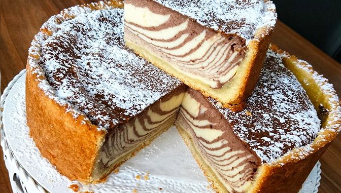 Mamorierter Cream Cheese Cake