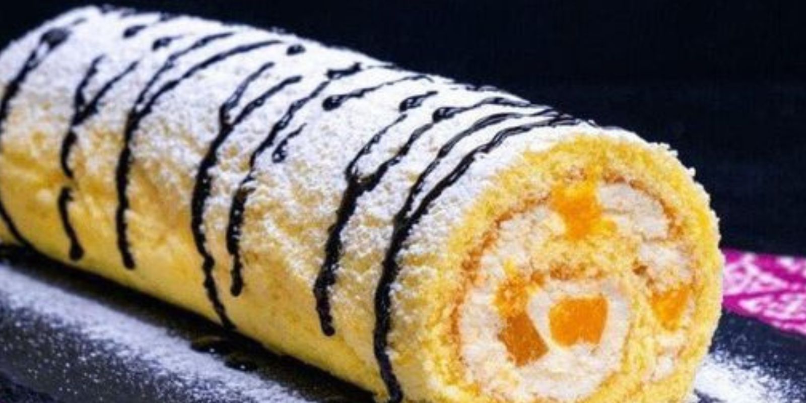 Mandarinen Biskuitrolle, die beste Rolle der Welt!