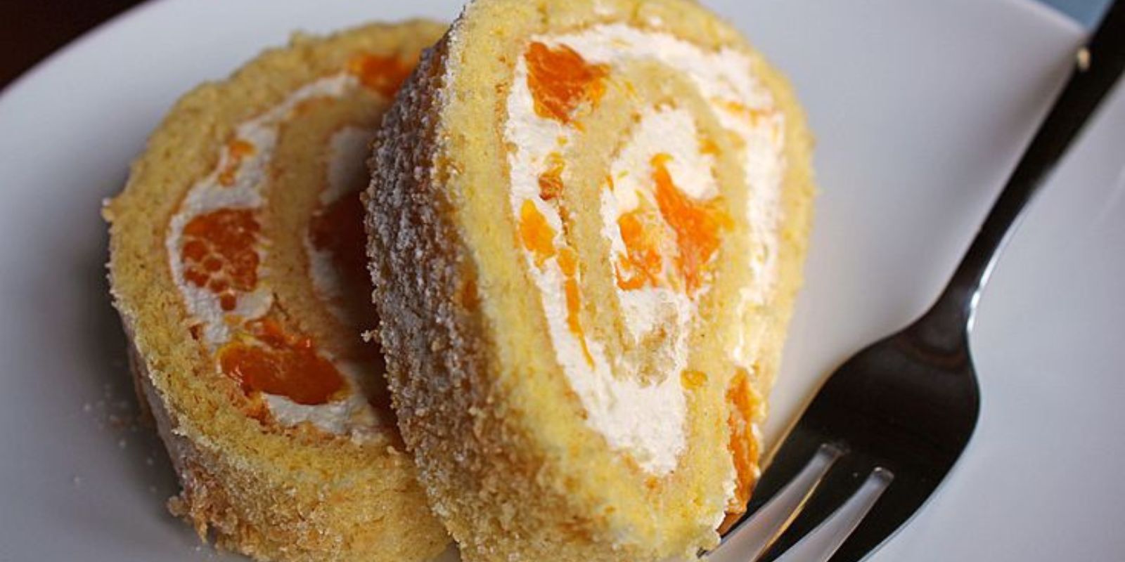 Mandarinen Biskuitrolle