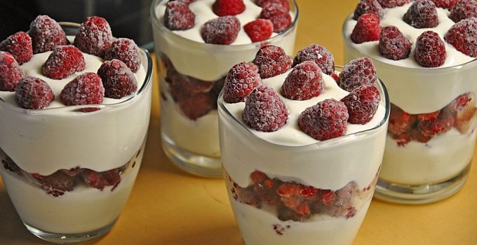 Mascarpone – Himbeer – Quark