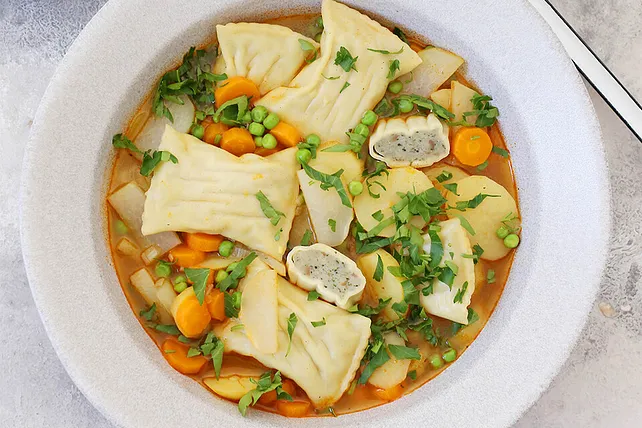 Maultaschen-Gemüse-Eintopf