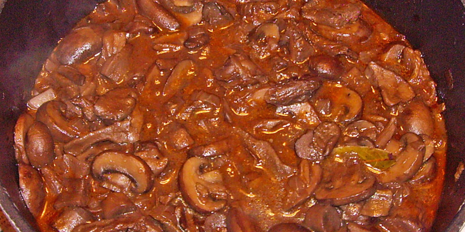 Mit Pilzsauce im Mund zergehen