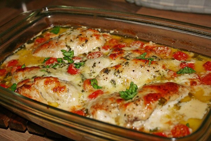 Mozzarella Hähnchen