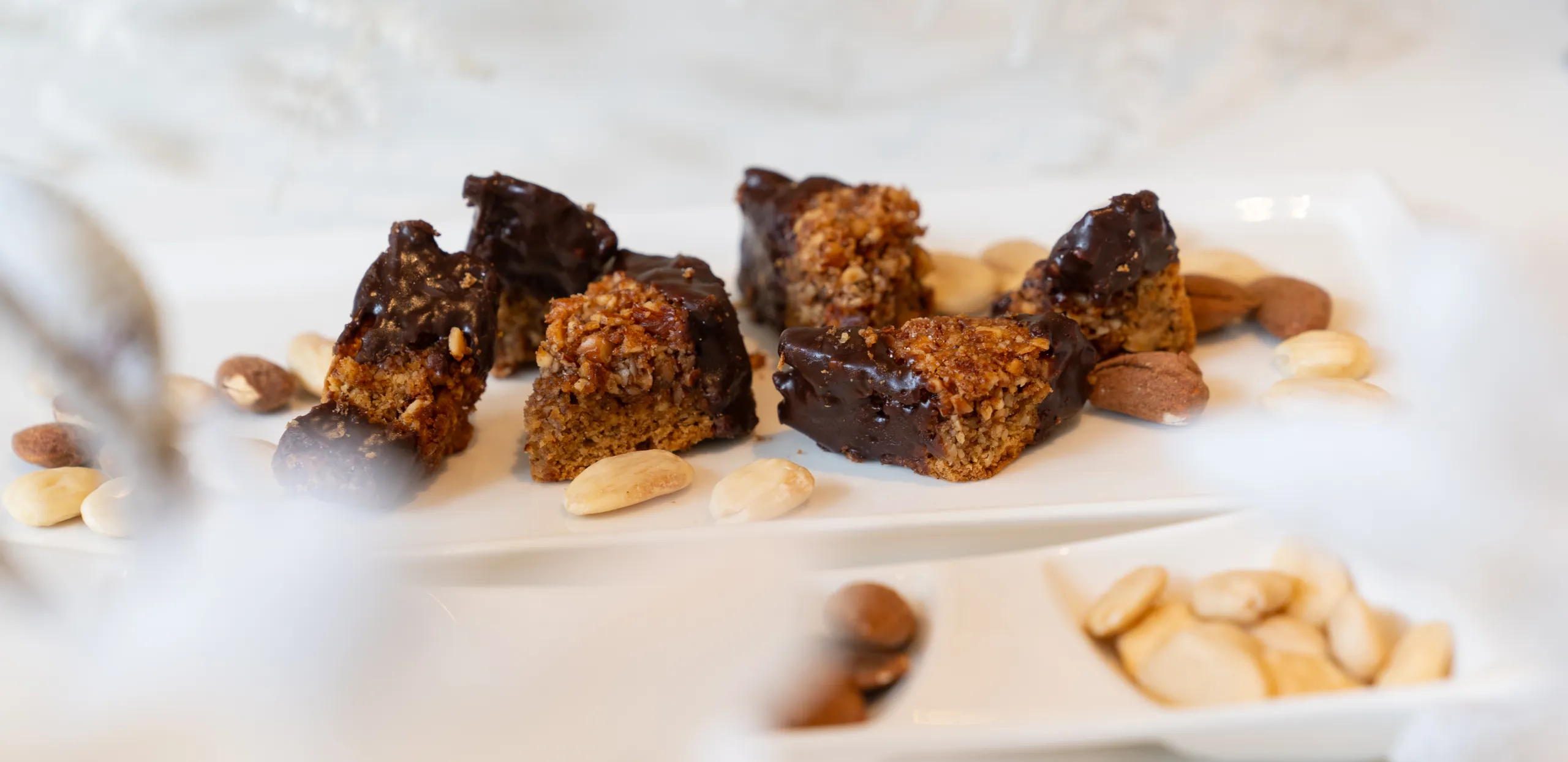 Nussecken mit Bio Mandelmehl