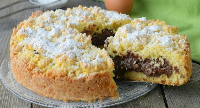 Nutella Streusel Käsekuchen