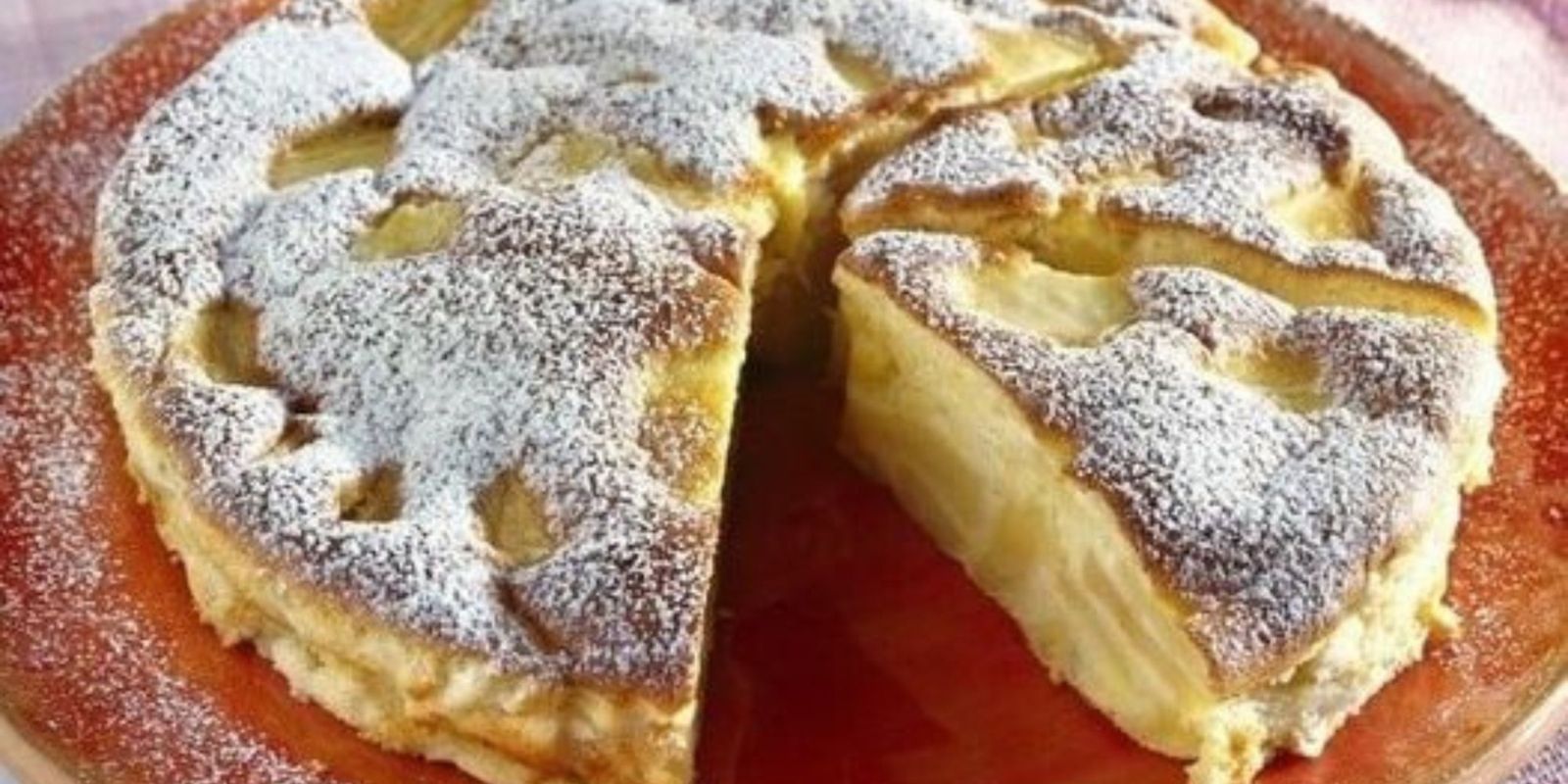 Omas Apfelkuchen hat sich schon