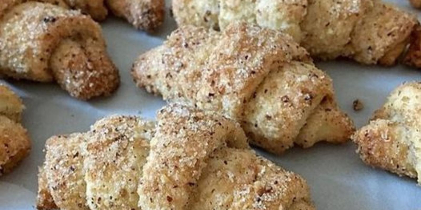 Omas Haselnuss Hörnchen, ganz einfach selbstgemacht