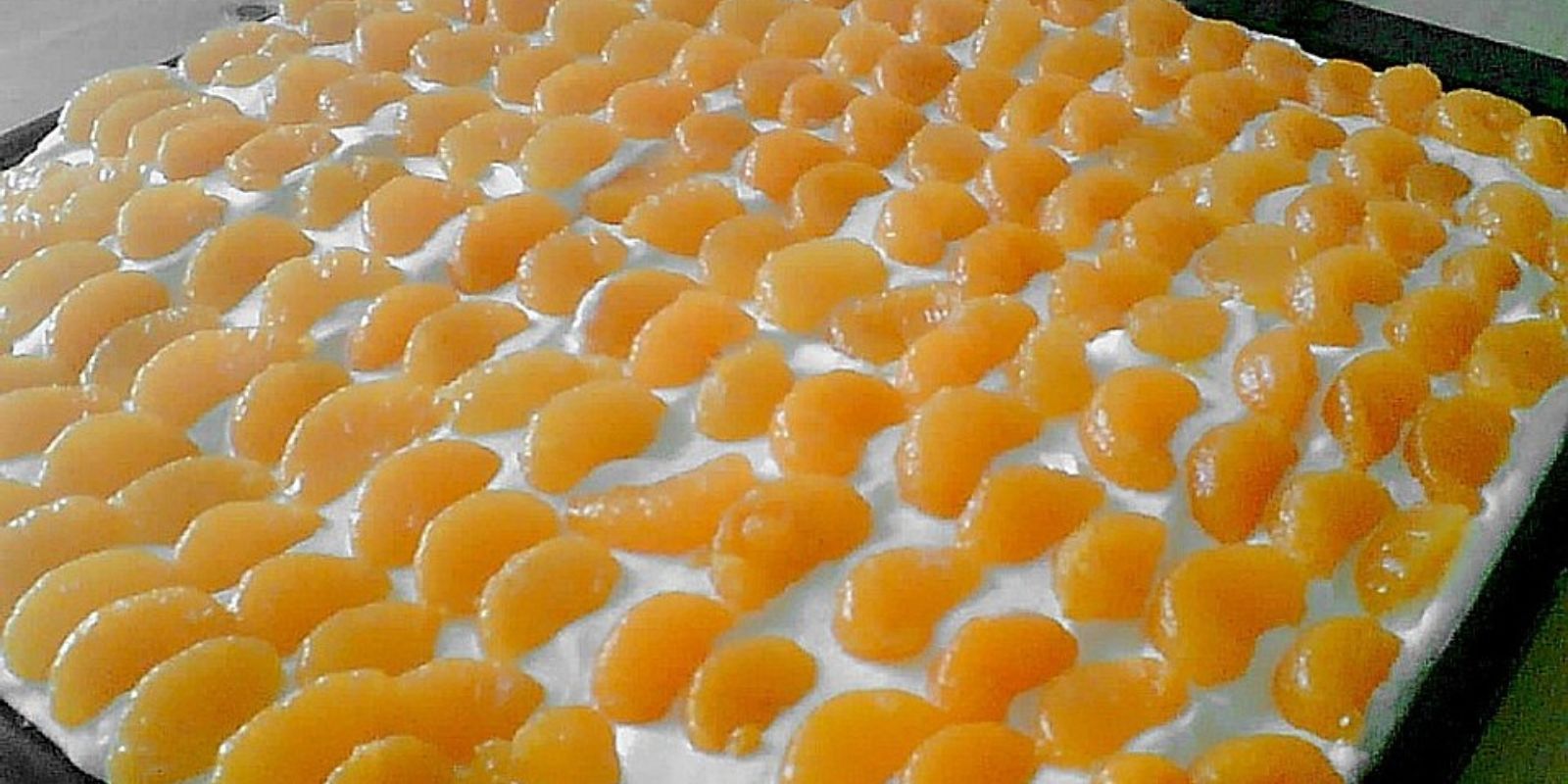 Omas Mandarinen Schmand Kuchen