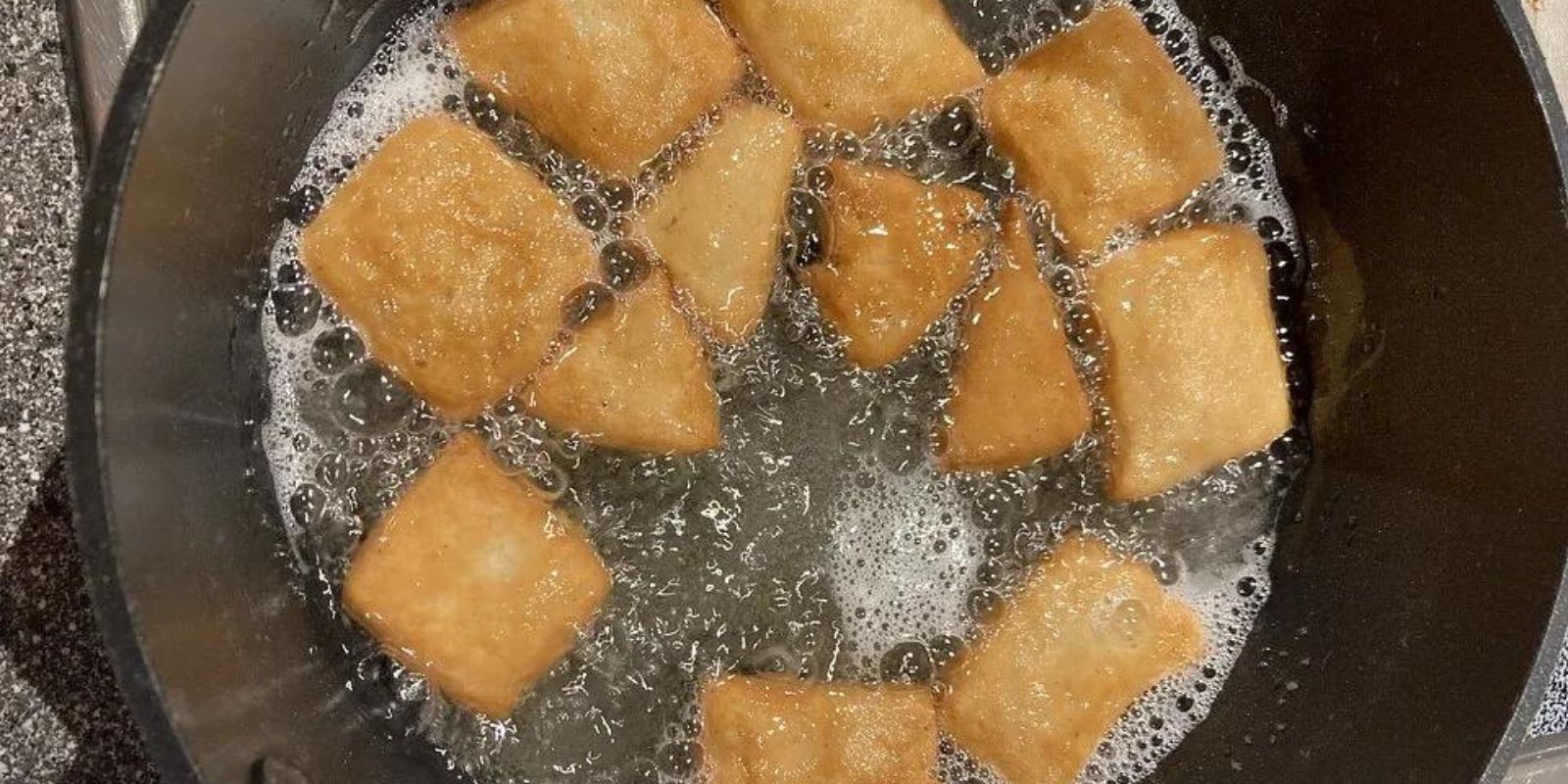 Omas Quark Mutzen, wie vom Jahrmarkt