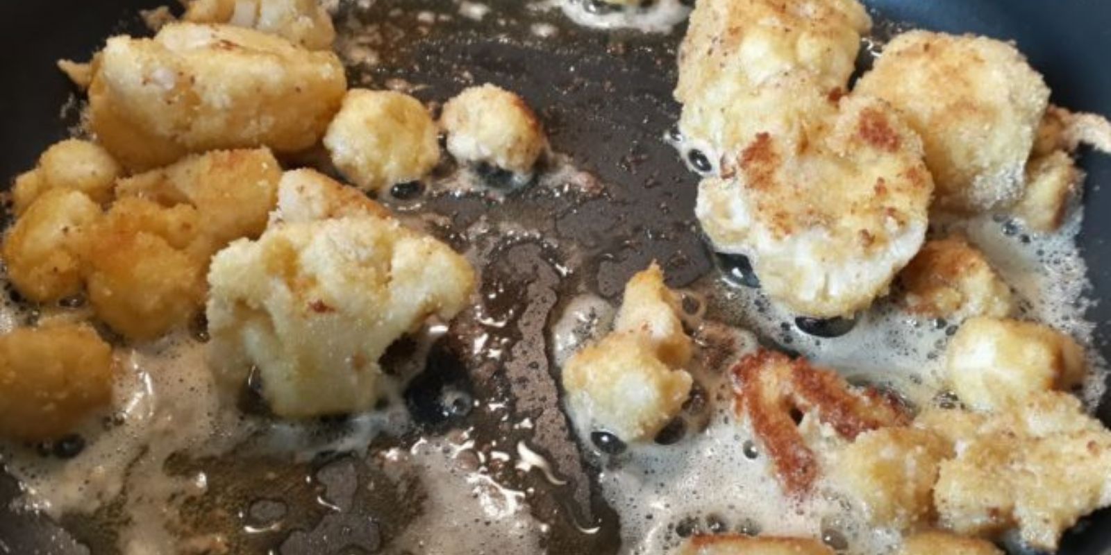 Panierter Blumenkohl