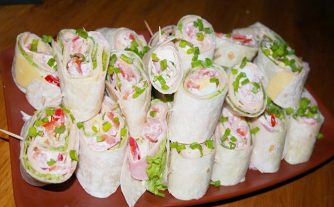 Party-Röllchen in 15 Minuten zubereitet