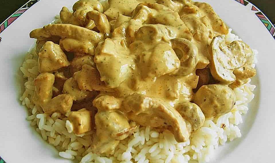 Philadelphia Geschnetzeltes mit Champignons