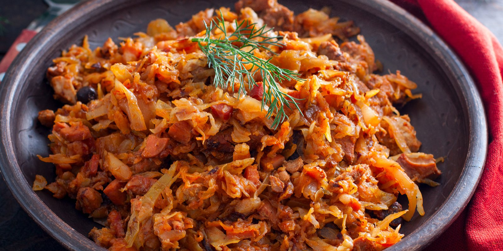 Polnische Sauerkraut Speise