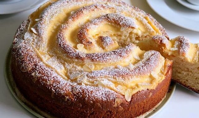 Pudding Strudel Kuchen