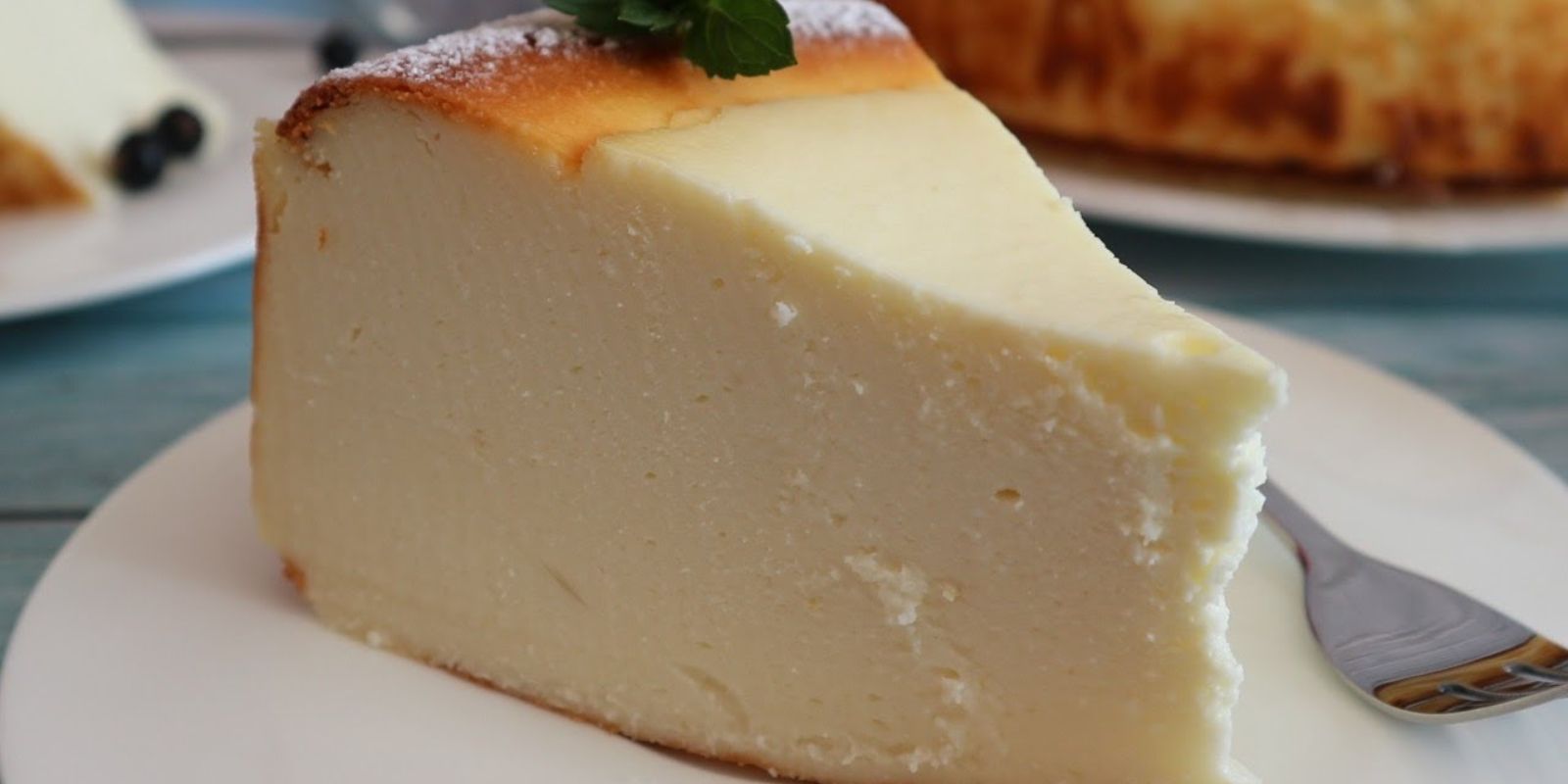 Quarkkuchen ohne Boden (Crustless Quark Cake)