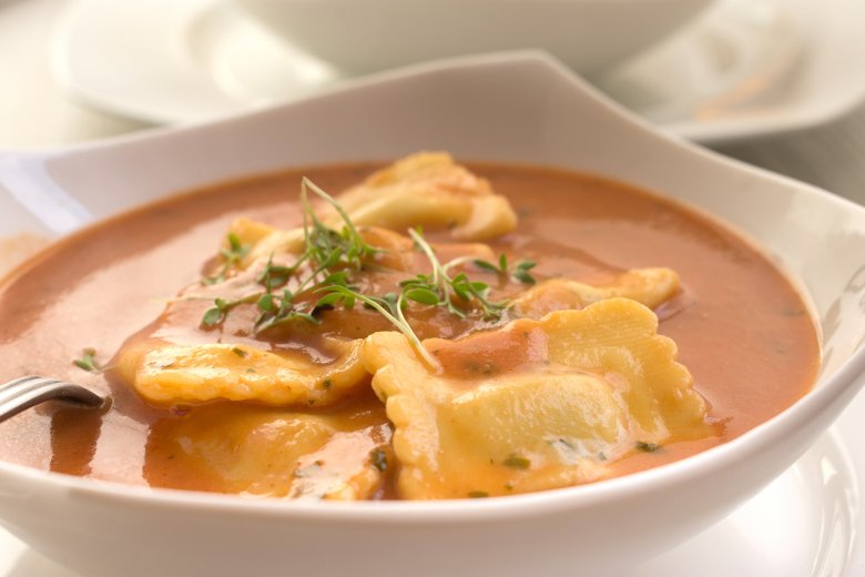 Ravioli-Eintopf