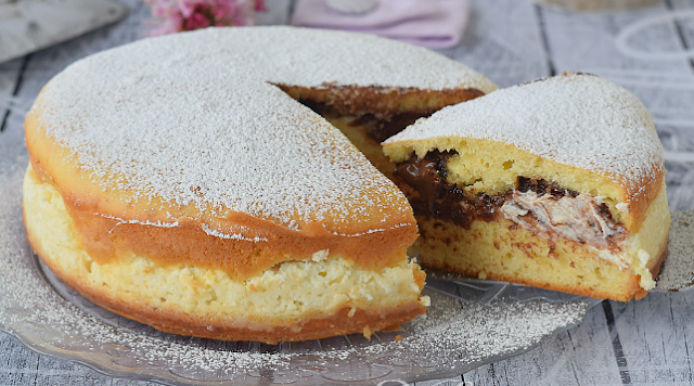 Ricotta Nutella Kuchen