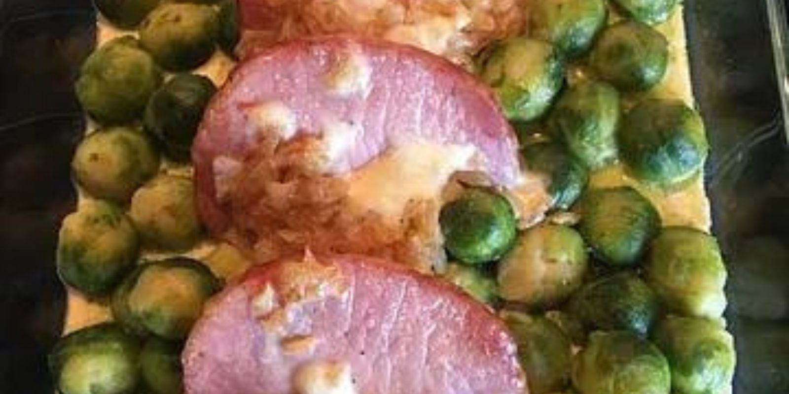 Rosenkohl Kasseler Auflauf