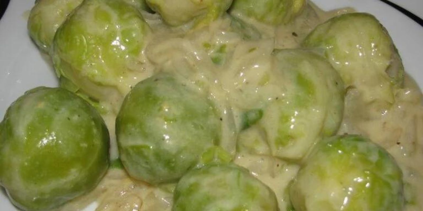 Rosenkohl in Frischkäse Senfsauce