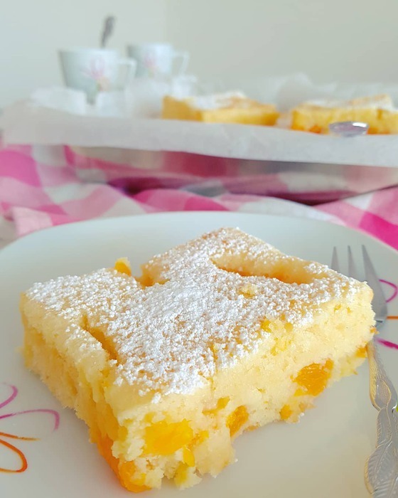 Ruck Zuck Buttermilchkuchen mit Mandarinen