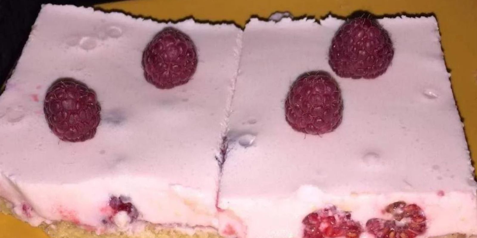 SUperleckere Philadelphiatorte mit Himbeeren