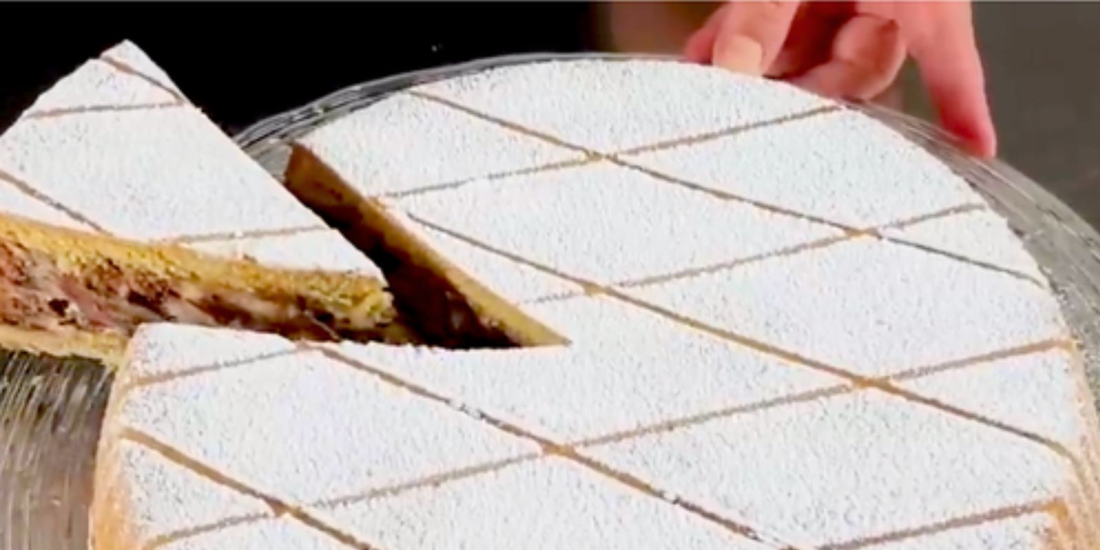 Sahnetorte: lecker und duftend!