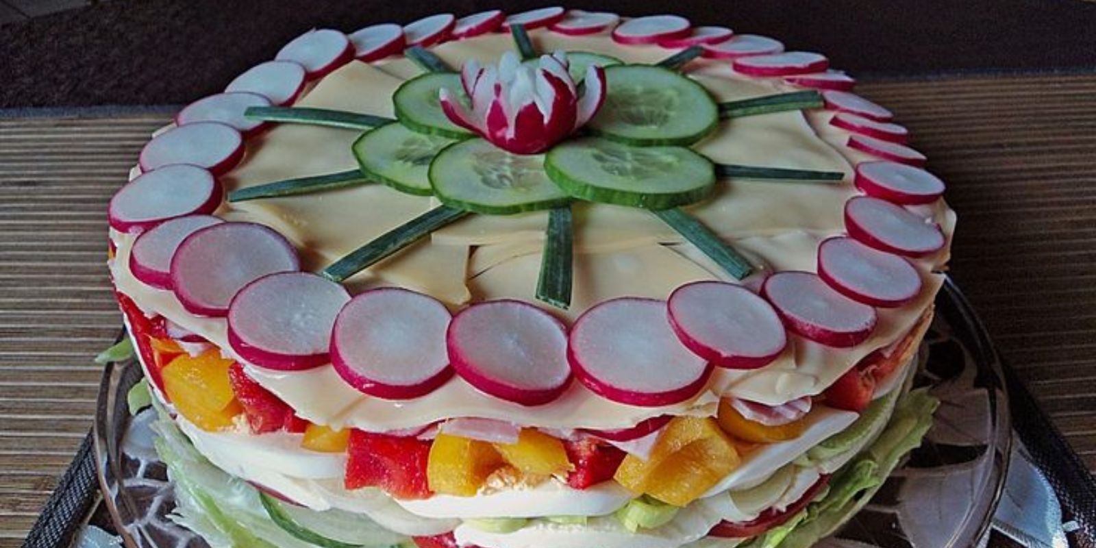 Salattorte Blickfang