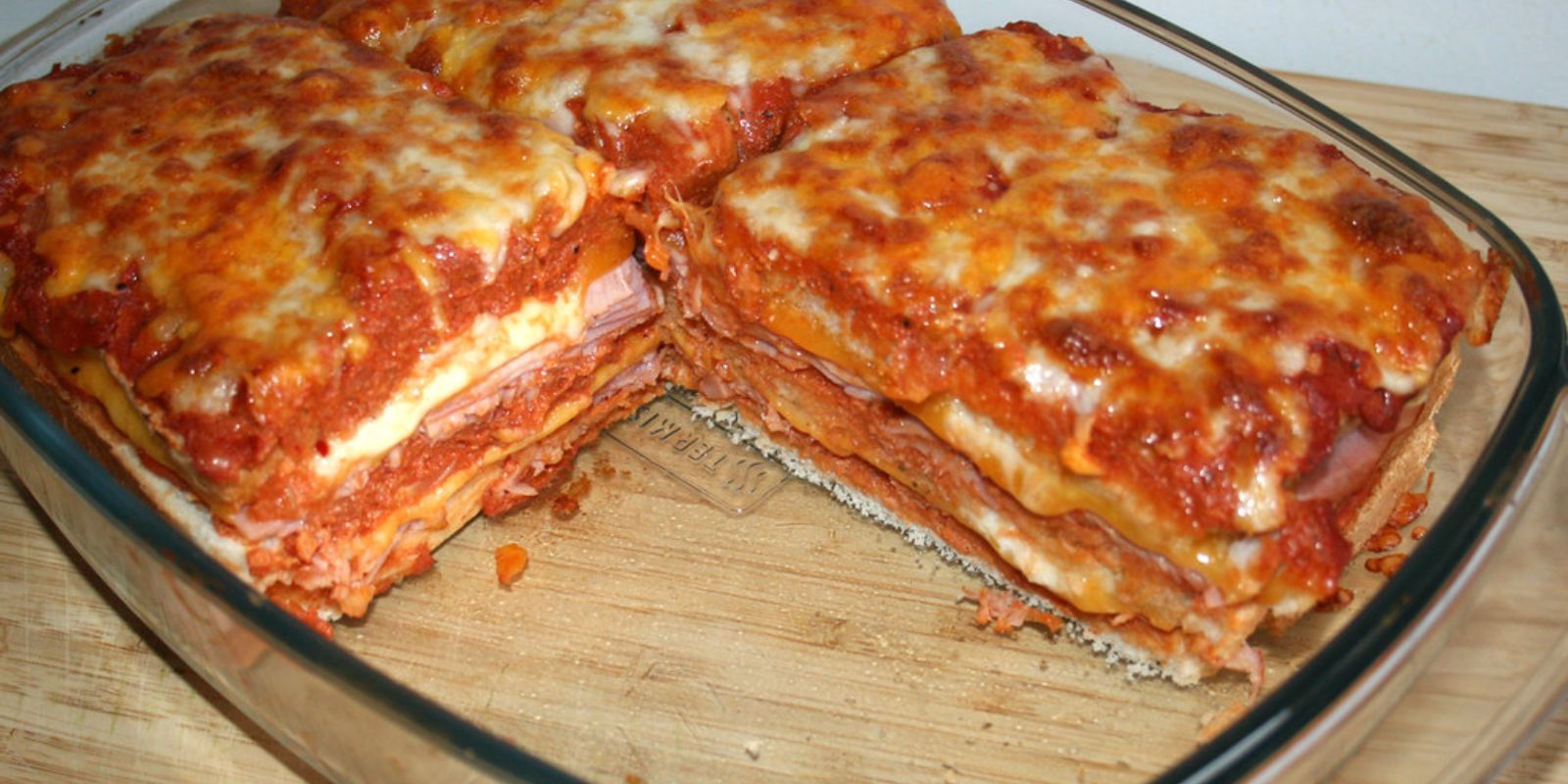 Sandwich-Lasagne in 15 Minuten