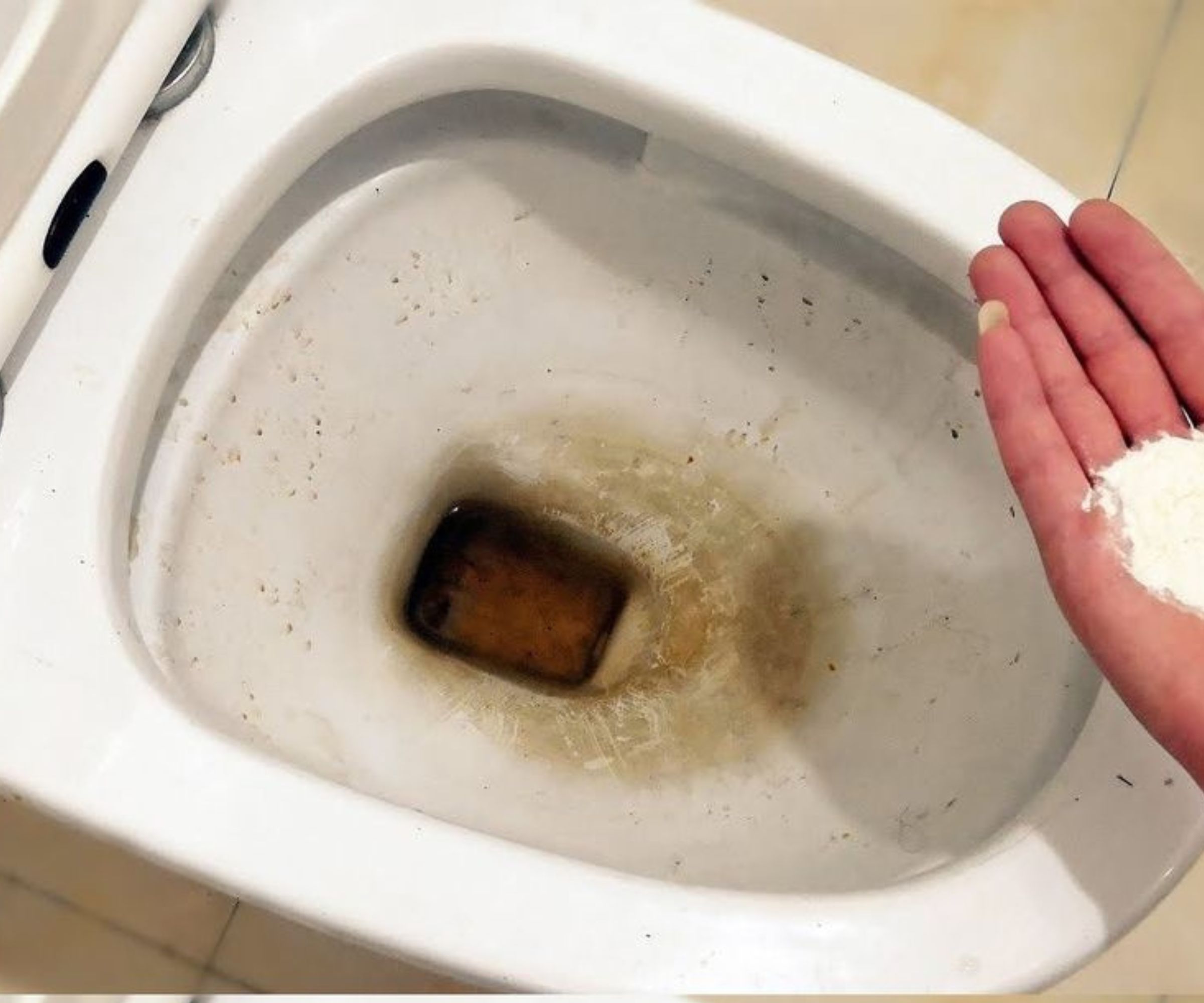 Saubere und glänzende Toilette: Der Trick, den sogar 5-Sterne-Hotels anwenden