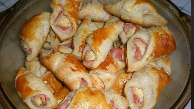 Schinken Käse Hörnchen