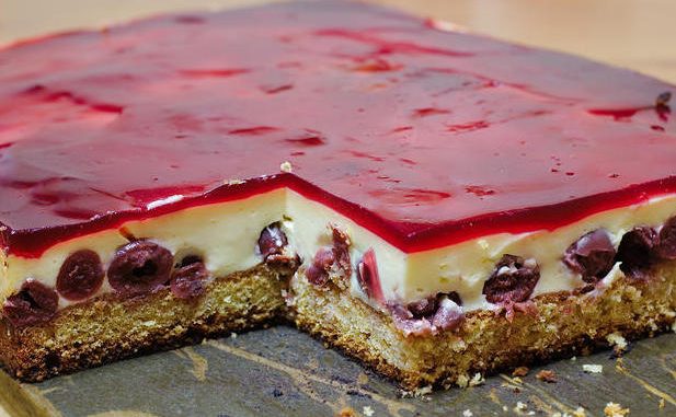 Schmand Kirsch Kuchen