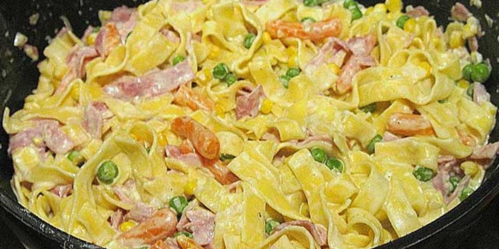 Schmand Schinken Nudeln zum Sattessen