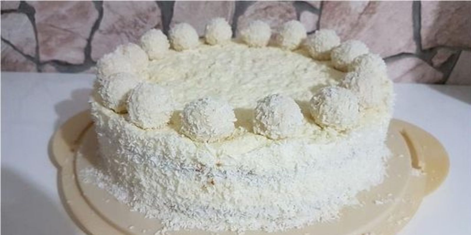 Schmeckt göttlich! -Raffaello-Torte