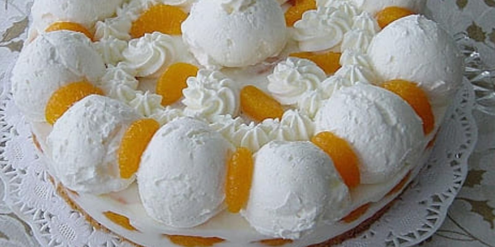 Schneeball Torte