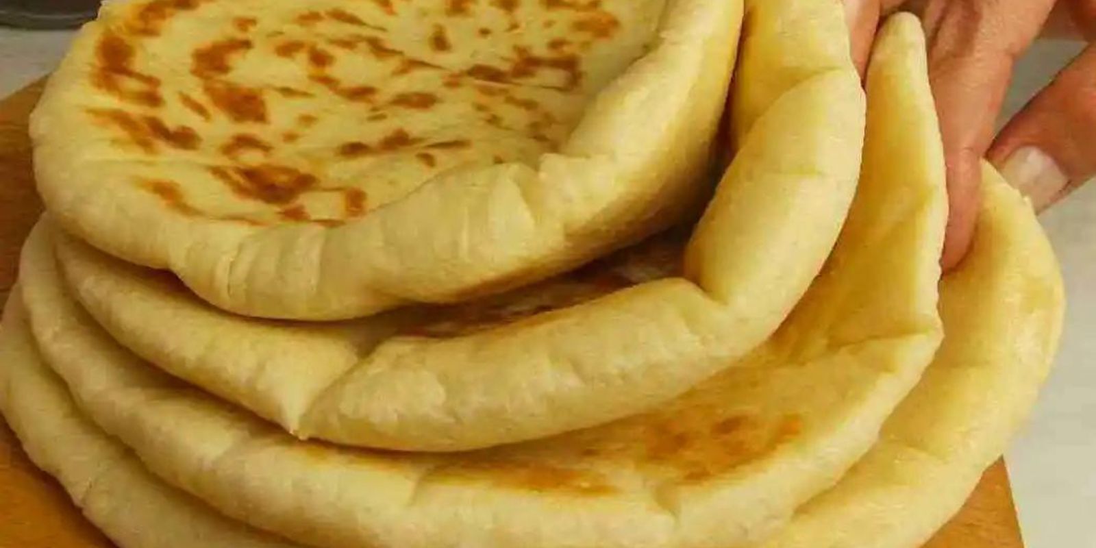 Schnelle Fladen mit Frischkase