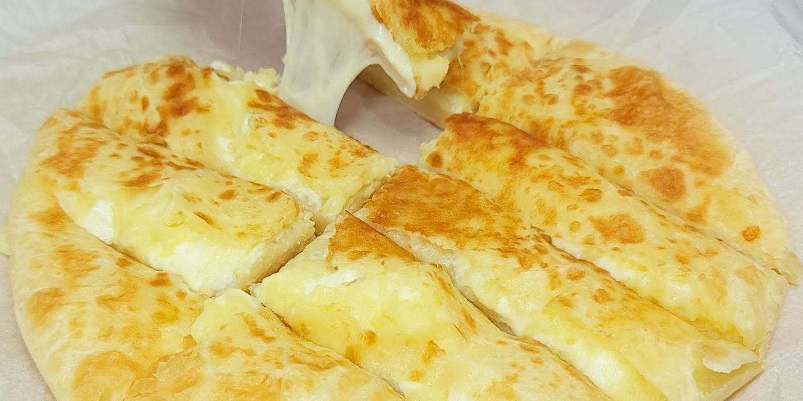 Schnelle Fladen mit Frischkase