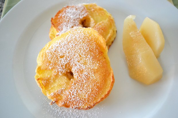 Schnelle Gebackene Lecker Apfelringe