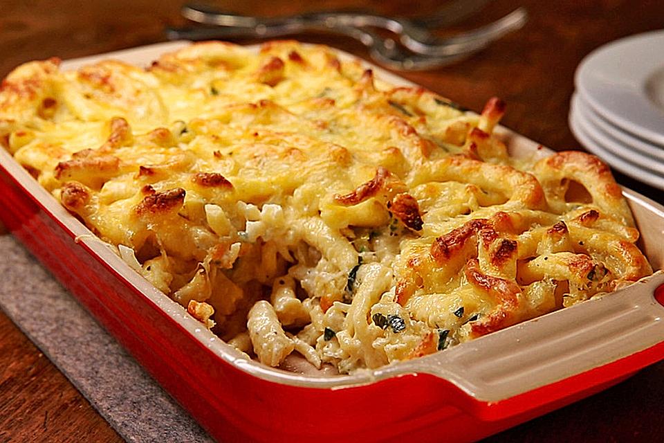 Schnelle Käsespätzle