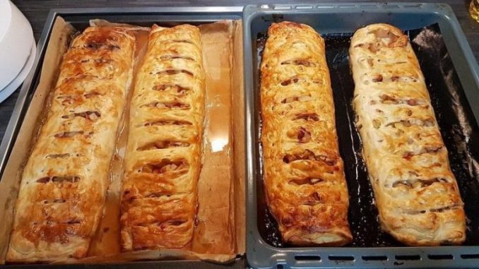 Schneller Apfelstrudel